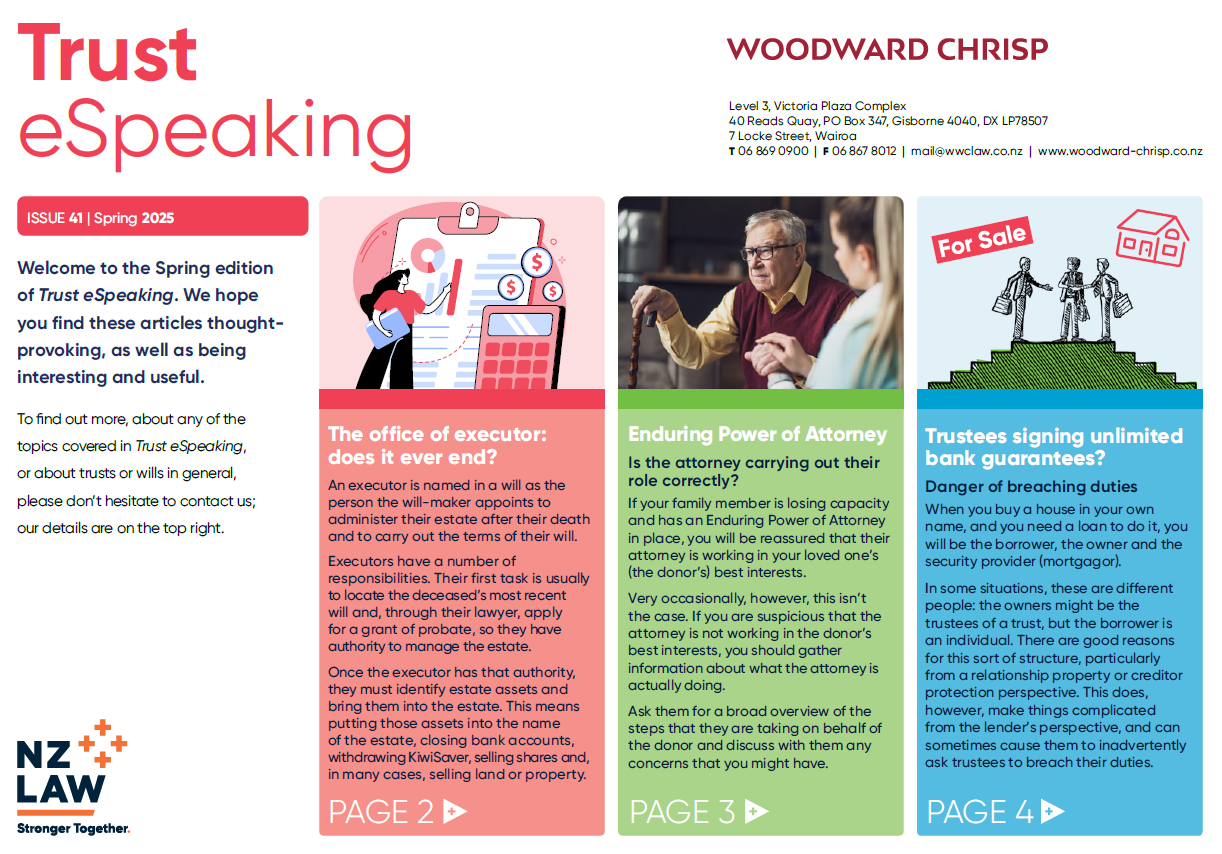 Trust eSpeaking, Spring 2025