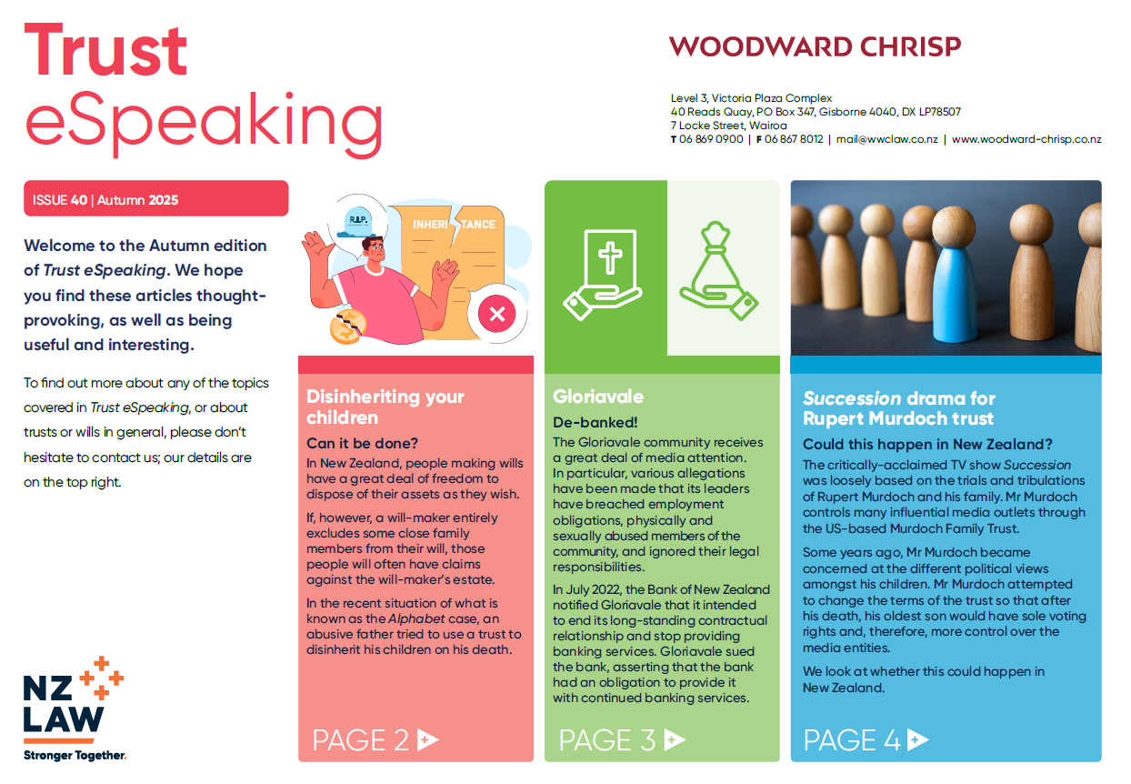 Trust eSpeaking, Autumn 2025