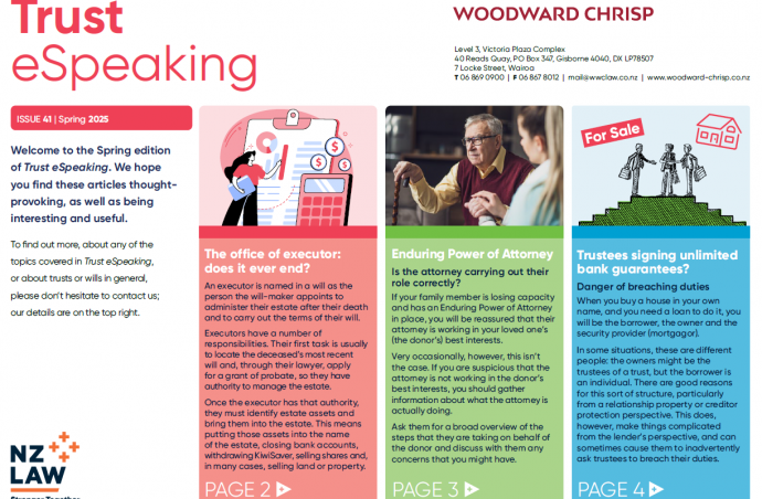 Trust eSpeaking, Spring 2025